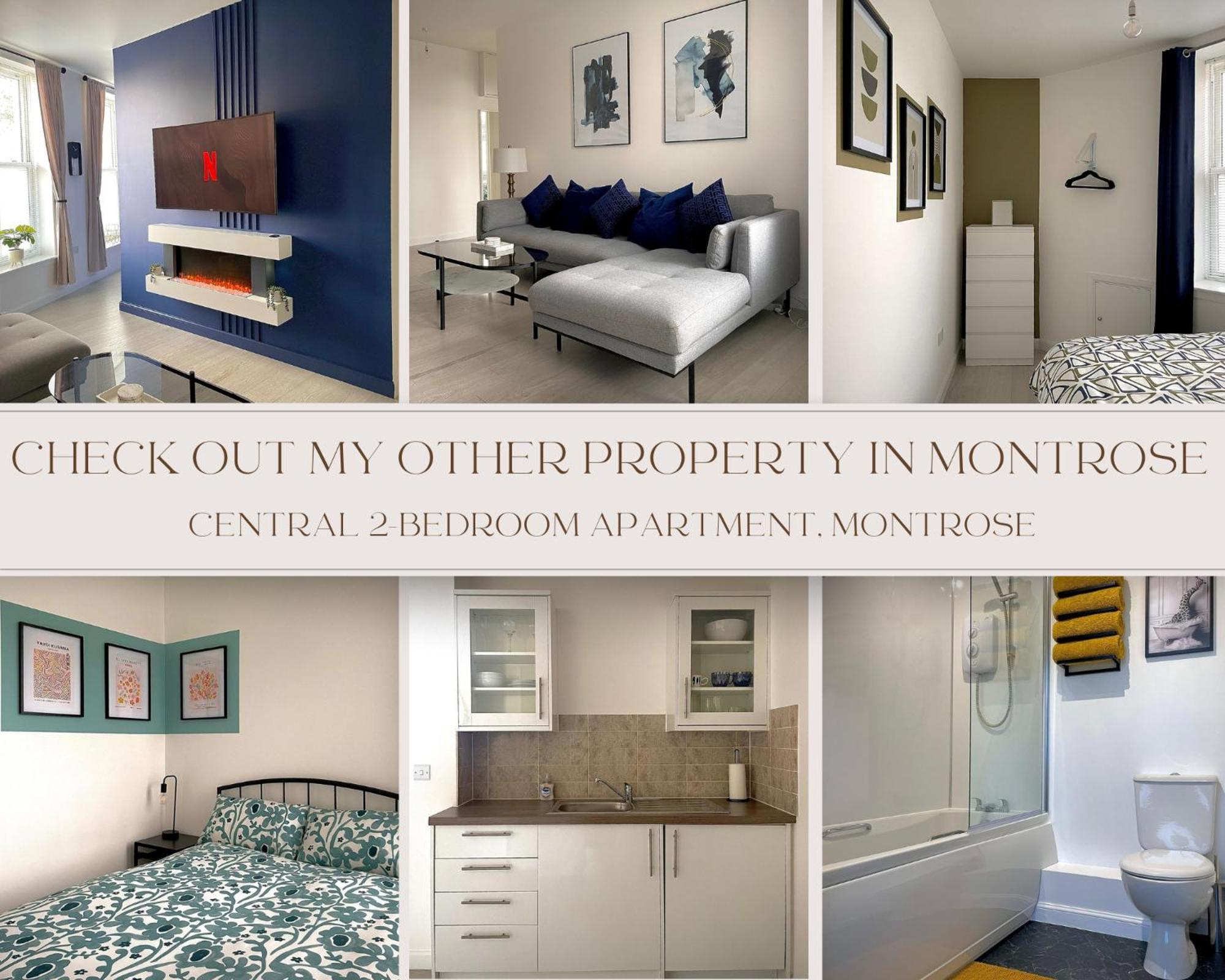 Bright 2-Bedroom Apartment With Parking In Montrose Extérieur photo